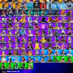 [PC/PSN/XBOX] 115 skins | Hybrid | The Ice King | Zenith | Vi | The Cube Queen | Torin | Menace | Frostbite | Predator | Lynx | Blackheart  thumbnail 7