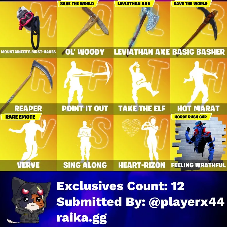 [PC/PSN/XBOX] 115 skins | Hybrid | The Ice King | Zenith | Vi | The Cube Queen | Torin | Menace | Frostbite | Predator | Lynx | Blackheart 