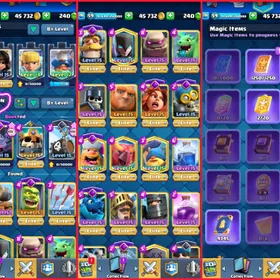 🎯GERMANY LOCAL 🇩🇪1-RARE EMOT WITH 13 KT SKINS🧜(85-MAXED 25- ELITE  17- EVO (💯KT-15 9k- CUPS 59-XP🏆 ( ARENA-23👍🏻( INSTANT DELIVERY🚒 thumbnail 2