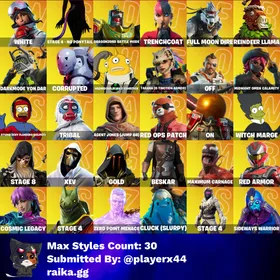 [PC/PSN/XBOX] 115 skins | Hybrid | The Ice King | Zenith | Vi | The Cube Queen | Torin | Menace | Frostbite | Predator | Lynx | Blackheart  thumbnail 2
