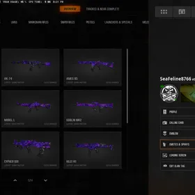 🧡 Secure 🧡 Warzone 4 / BO6 🧡 33x Dark Matter Camo on META GUNS 🧡 33x ( Dark Spine , Diamond , Gold ) 🧡 495 Camos 🧡 Ranked Ready thumbnail 9