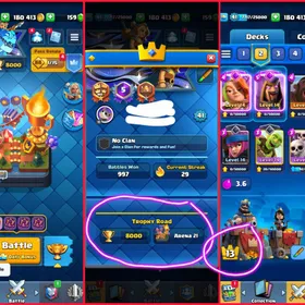 🎯6-RAREST KT SKINS ( 49 SUPER EMOTES💯( LEV-41 ACCT( 7-MAX CARDS( 8000 -TROPHIES( KT-13( ARENA-21
( INSTANT  DELIVERY 