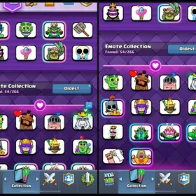 
⚔️ GOD TIER CR ACCOUNT | 20 WIN GOBLIN EMOTE 🎉 | LVL 50 | ARENA 22 | KT12 | 5 EVOLVED, 10 MAX | 54 EMOTES | READY TO GO ✅
 thumbnail 3