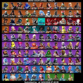 [PC/PSN/XBOX] 109 skins | Tart Tycoon | Fade | Calamity | Fusion | Vendetta | Hybrid | Rox | Lynx | Sentinel | Paradigm (Reality-659) | Ruin | A.I.M.  thumbnail 8