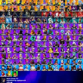 [PC/PSN/XBOX] 171 skins | Cloud Striker | Naruto Uzumaki | Vivi Chroma | Fixer | The Imagined | Joey | The Ageless | Kymera | Mizuki  thumbnail 7