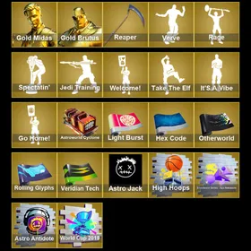 [PC/PSN/XBOX] 158 skins | Gold Midas | Gold Brutus | The Origin | Blackheart | Mizuki | Gear Specialist Maya | Catalyst | Snap | Malik | The Imagined 