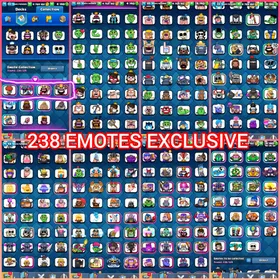 🎯US LOCAL 🇺🇸 TOP RANK 4143 TOP LADDER RANK 8917🏆119 MAX CARDS  61 ELITES 15 EVO 💯 XP 66 KT 15 ARENA  thumbnail 5