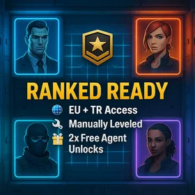 [V25 Act 4] | EU & TR 🎯 Ranked Mode ✅ Handcrafted 🧰 Cost Saver 🔐 Extra 2 Agents Unlocked 📩 Fully Accessible 💰 Huge VP Drop -75%
