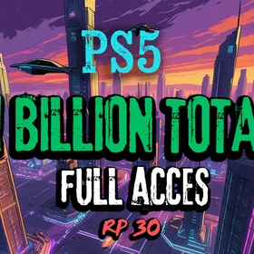 🐉 PS5 🐉 1 Billion Total 🪙 30 RP Rank 🎖️ Full Access 🔓 Instant Delivery 🚀 Money Loaded 🎲