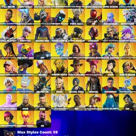 [PC/PSN/XBOX] 171 skins | Cloud Striker | Naruto Uzumaki | Vivi Chroma | Fixer | The Imagined | Joey | The Ageless | Kymera | Mizuki  thumbnail 2