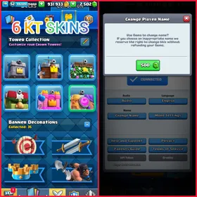 🎯7 YEAR OLD ACC 👌 42-EMOTES(🐦‍🔥34-MAXED(💯8563-  TROPHIES(🏆 52-XP KT-14( ARENA-22(2.5K GMS💎( INSTANT DELIVERY🚒 thumbnail 5