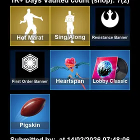 [PC/PSN/XBOX] 109 skins | Tart Tycoon | Fade | Calamity | Fusion | Vendetta | Hybrid | Rox | Lynx | Sentinel | Paradigm (Reality-659) | Ruin | A.I.M.  thumbnail 2