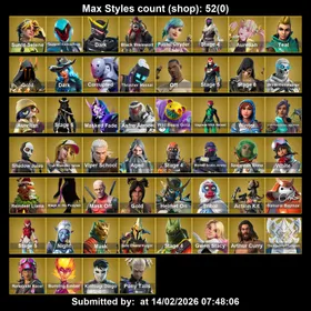 [PC/PSN/XBOX] 109 skins | Tart Tycoon | Fade | Calamity | Fusion | Vendetta | Hybrid | Rox | Lynx | Sentinel | Paradigm (Reality-659) | Ruin | A.I.M.  thumbnail 3