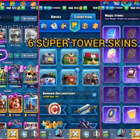 🎯6-RAREST KT SKINS ( 49 SUPER EMOTES💯( LEV-41 ACCT( 7-MAX CARDS( 8000 -TROPHIES( KT-13( ARENA-21
( INSTANT  DELIVERY  thumbnail 4