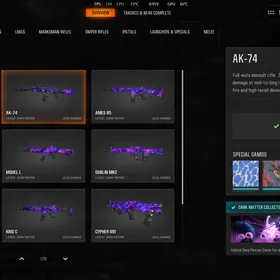 🦅 Dark Matter 500 Camos 🎬 Prestige 1 + 50 Wins 🌀 Ranked Ready 🛡️ 17 Operators 🏵️ Gold Camo Linkable: Steam / Battle.net / PSN / Xbox | BO6 thumbnail 8