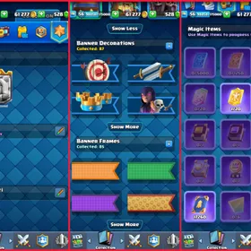 🎯NW UP ARENA 24 🔥 34 MAX 11 ELITE 15 EVO 💯 KT 15 CUPS 9683 XP 56 ✅️ 112 EMOTES 12 KT SKINS 🧜  INSTANT DELIVERY🚒 thumbnail 3