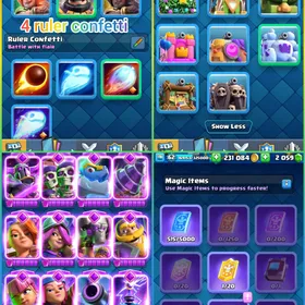 🎯[RARE]SUPER 159-EMOTES(🐦‍🔥20-EVO 31-ELITE 108-MAXED(💯12.9k- CUPS 62- XP KT-15( SEASONAL ARENA-24(2K GMS💎( INSTANT DELIVERY🚒 thumbnail 5