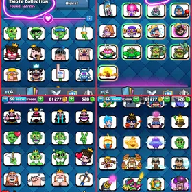 🎯NW UP ARENA 24 🔥 34 MAX 11 ELITE 15 EVO 💯 KT 15 CUPS 9683 XP 56 ✅️ 112 EMOTES 12 KT SKINS 🧜  INSTANT DELIVERY🚒 thumbnail 2