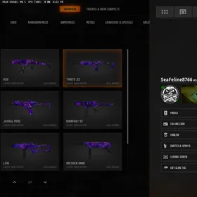 🧡 Secure 🧡 Warzone 4 / BO6 🧡 33x Dark Matter Camo on META GUNS 🧡 33x ( Dark Spine , Diamond , Gold ) 🧡 495 Camos 🧡 Ranked Ready thumbnail 2