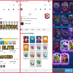 🎯4 YEAR OLD ACCT( 57 SUPER EMOTES💯( LEV-45 ACCT( 7-MAX CARDS( 7557 -TROPHIES( KT-14( ARENA-20( 2140-GEMS- INSTANT DELIVERY 
 thumbnail 3