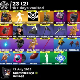 [PC] 151 skins | The Reaper | Elite Agent | Take The L | Cloud Striker | Carbon Commando | Point Patroller | Prodigy | Rogue Agent | The Visitor thumbnail 3